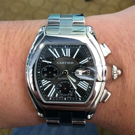 cartier roadster chronograph price|cartier roadster chronograph review.